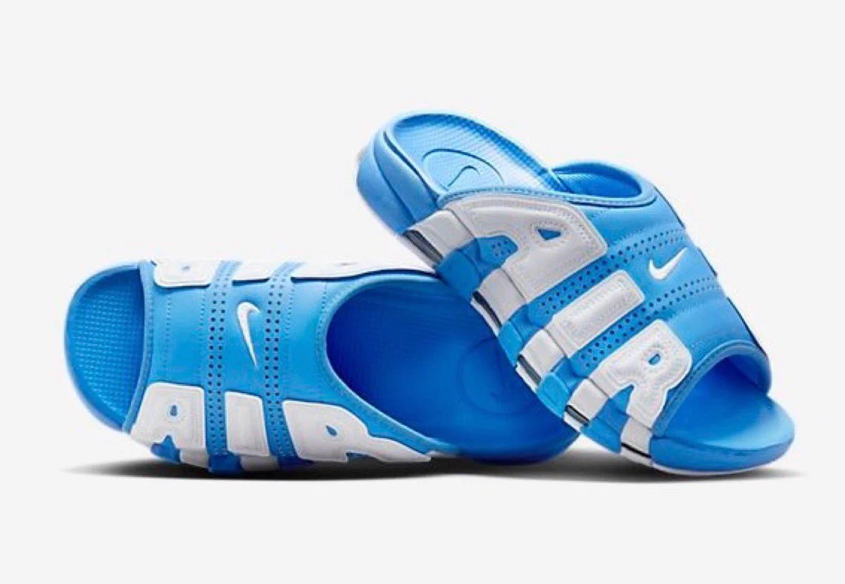 𝐔𝐏 𝐓𝐎 𝐃𝐀𝐓𝐄 в X: „Nike Air More Uptempo Slide “University