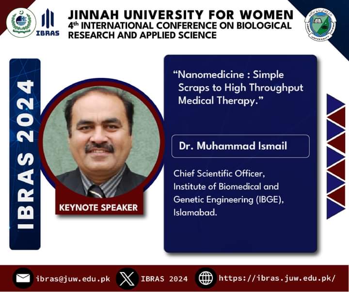 IBRAS2024's tweet photo. Join us at the 4th IBRAS 2024 organized by Faculty of Science, JUW!
Don’t miss this chance to learn about "Nanomedicine: Simple Scraps to high Throughput Medical Therapy". 
#juw #ibras24  #ibras #ibras2024 https://t.co/ZeShZMKkMZ