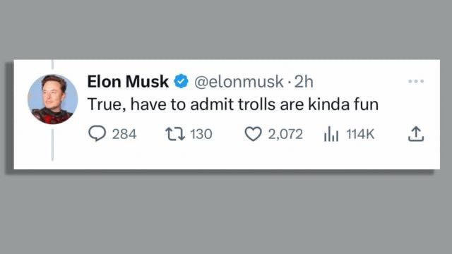CTOonETH's tweet photo. Yes Elon we are pretty fun. 

$CTO #trolls https://t.co/PIoC2omYNL