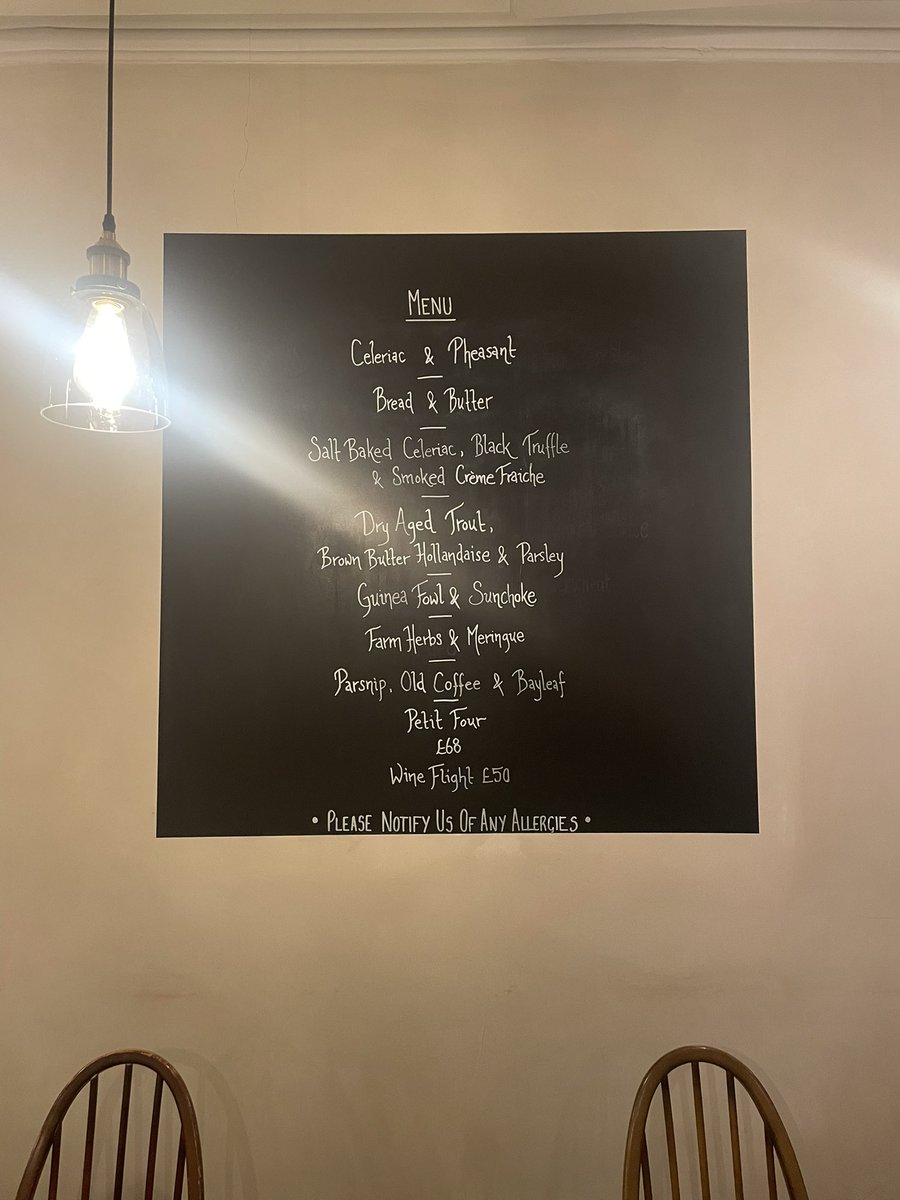 Plenty of space tonight if you fancy joining us for dinner.