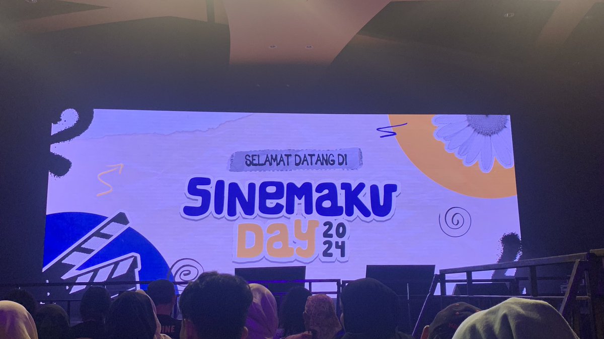 paradigmafilm's tweet photo. Berkesempatan menghadiri Sinemaku Day 2024 @sinemakupicts .
#sinemakuday #herecomesthefun https://t.co/QGmRKFIXC7