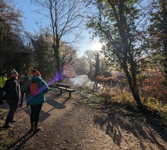 AgeUKStockport's tweet photo. Saturday Social Walk – 13th January 🚶♂️
Join us outside the Café at Etherow Country Park, SK6 5JD at 10am. The walk will last for about 2-2.5 hours. Wrap up warm and come along to get your steps in and meet new people! No need to book.
@LifeLeisureUK
#walking
#activityforall https://t.co/RAr5hMFw2E