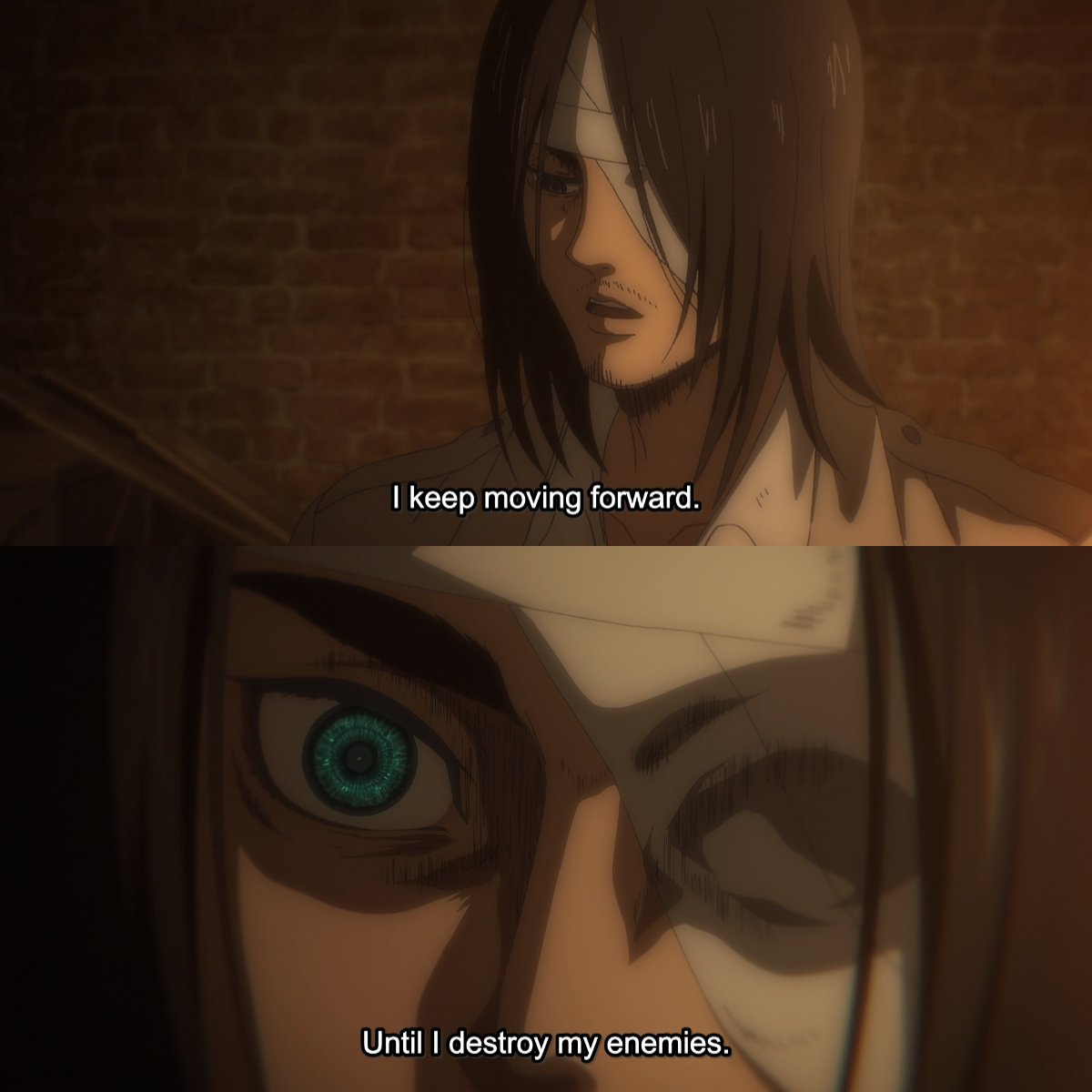 3 Years Ago

I keep moving forward. Until I destroy my enemies.