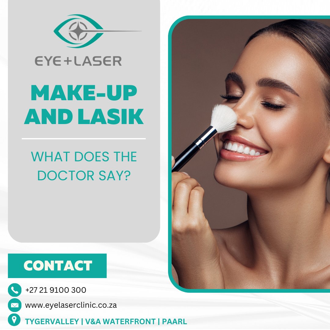 MAKE-UP &amp; LASIK
Pre-Surgery Preparation:
24 Hours Prior: Abstain from all eye makeup, including mascara, eyeliner, and eyeshadow. 
Immediate Post-Surgery (First 48 Hours):
Focus on Recuperation: Avoid all makeup applications to allow the corneal incisions to heal undisturbed.