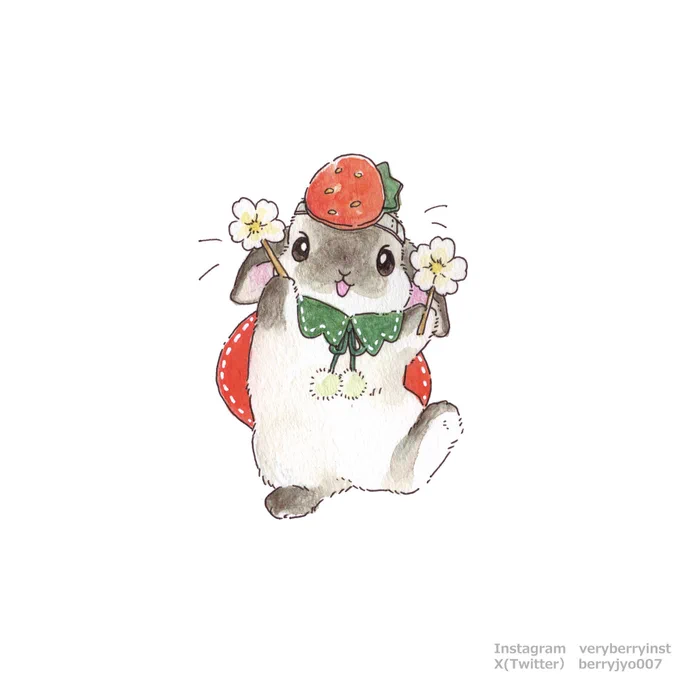 うさぎさんのおゆうぎ会い〜ちごまっかなまっかないちごちゃん〜 
