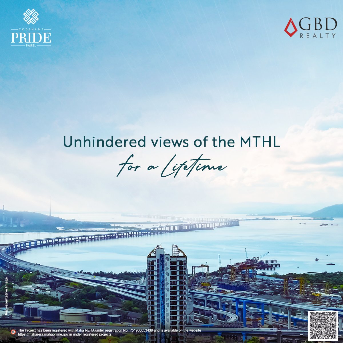 GBD_Realty's tweet photo. Elevate your living experience at GBD Realty's Codename Pride! Indulge in a lifetime of unobstructed views of the MTHL, where every moment becomes a breathtaking panorama. 

#GBDRealty #CodenamePride #Pride #MTHLViews #RejuvenateAtHome #BalconyVibes #RealEstate #Parel https://t.co/gYh83digz7