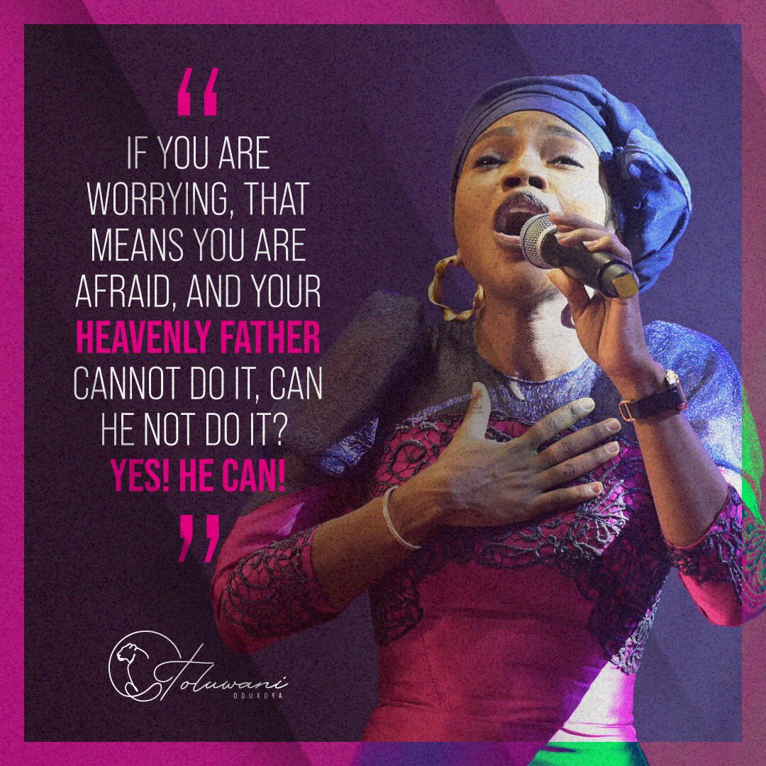 Toluwaniodukoya's tweet photo. Let this be your stand; This YEAR I WILL operate in FAITH. I will not worry. My Father knows! I will not be afraid. Over what I will eat, what I will drink, what I will wear, school fees, and rent, this year I choose Faith over fear!

#pastortoluwani #pastortoluwaniteachings #extracts #promiseoftheweek #sundayservice🙏🏿