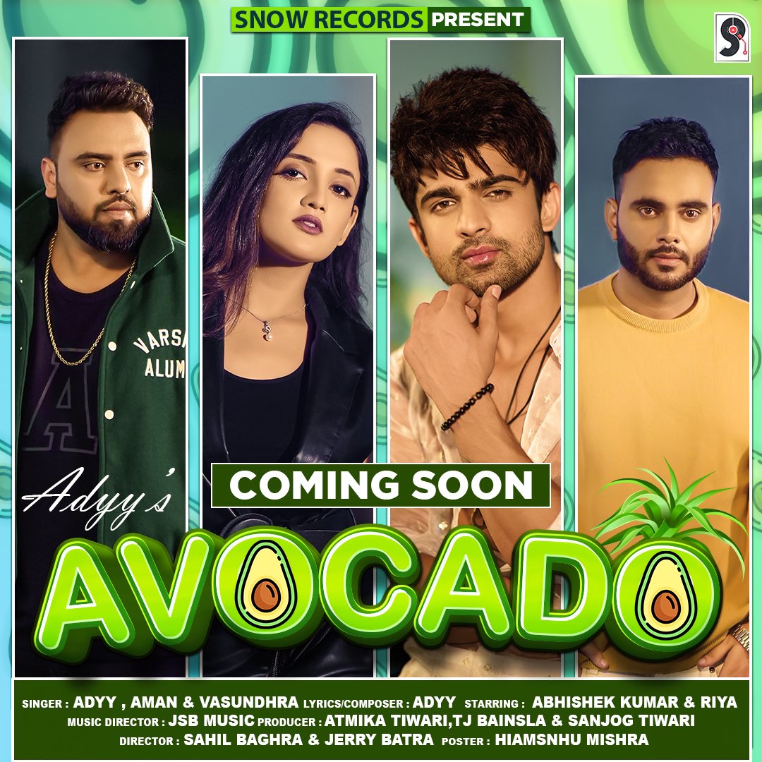 Abhishekkuma08's tweet photo. Are you ready?😳 Our upcoming song #Avocado featuring the sensational Abhishek Kumar and beautiful Riya Gupta is on its way.😍🤩 Don't miss out—stay tuned! ❤️
Can't wait to see y'all vibe to the tunes of #Avocado 🤩 https://t.co/rdyG5E6vGi