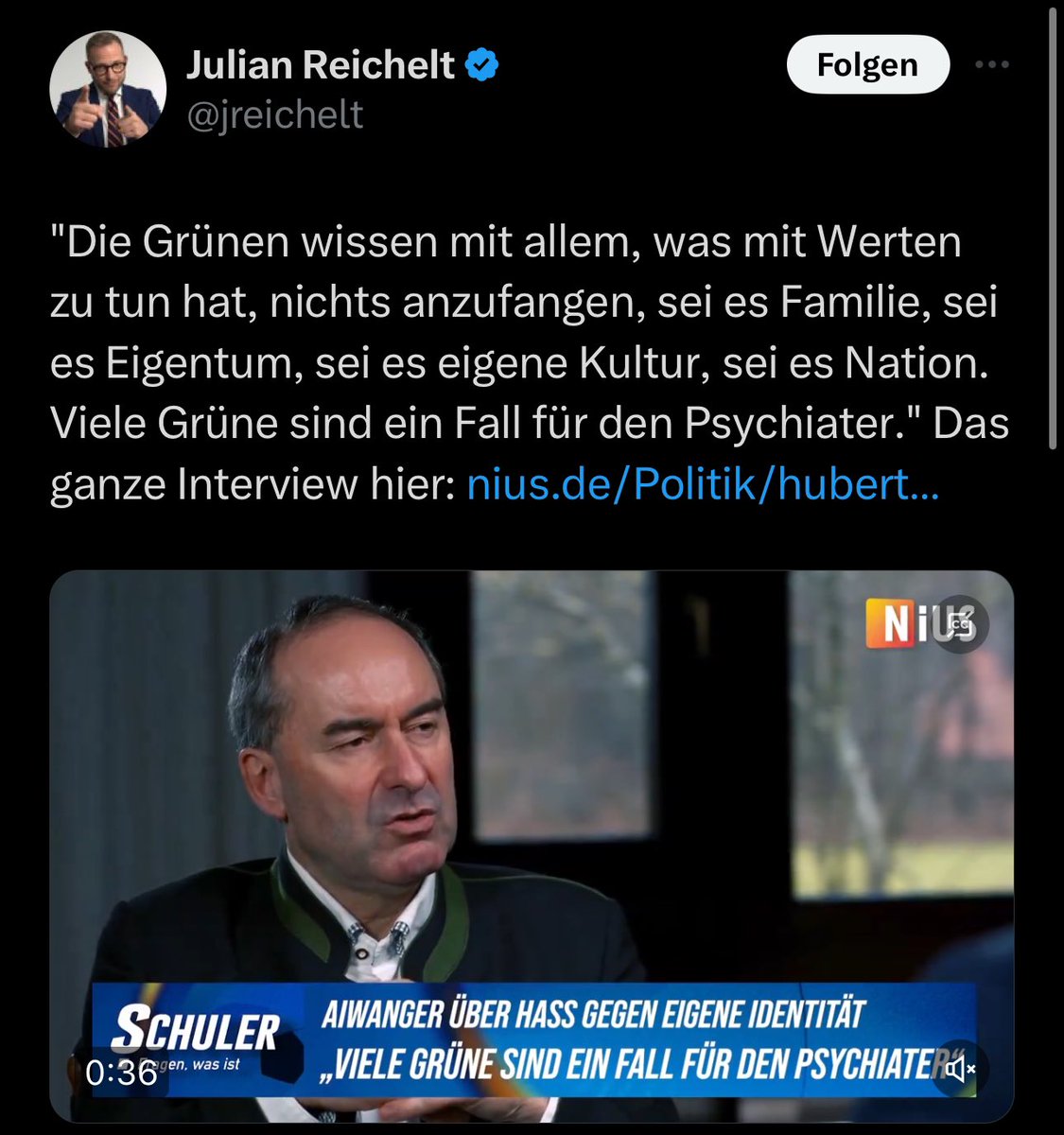 Georg_Heil's tweet photo. Andersdenkende zu Geisteskranken erklären - das kennt man sonst aus Diktaturen. #Aiwanger https://t.co/IDVkHUmOKz