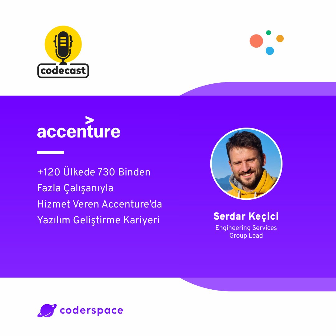 🎙️ Podcast serimizin 42. bölümünde Accenture Engineering Services Group Lead Serdar Keçici’yi konuk ediyoruz! Bu keyifli podcast’te, enerji şirketlerinden yerel bankalara kadar farklı endüstri ve ölçekteki yüzlerce firmaya teknoloji alanında danışmanlık hizmeti veren…