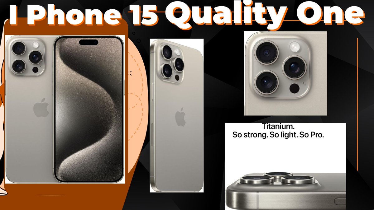 Apple iPhone 15 Pro Max
#iPhone #Apple  #iPhone15Pro #iPhone15ProMax #iPhone15 

Get instance access click the link
perubossoffer.com/iphone-15-pro-…

ADVANCED DISPLAY — The 6.7”
POWERFUL PRO CAMERA SYSTEM
CUSTOMIZABLE ACTION BUTTON 
UNLIMITED WIRELESS?