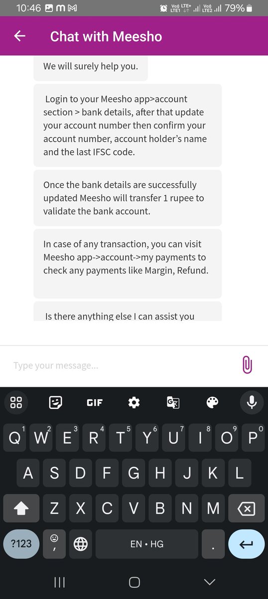 luvphysics035's tweet photo. Worst customer service, I have ever seen. No clear answer on my query. Indirect anwers seems to be confusing me for doing doing further fraud activity.
#fraud_meesho https://t.co/PdzmCPFi2W