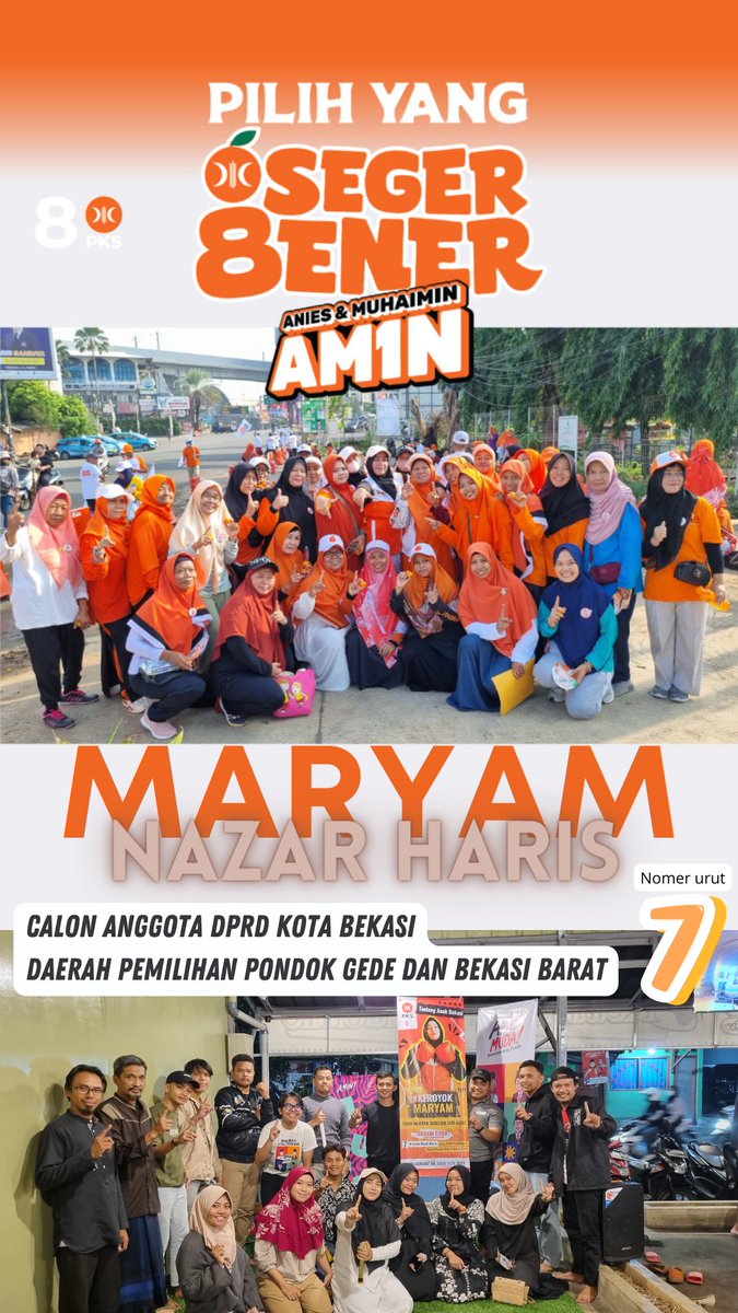 MaryamNazarH's tweet photo. #seger8ener PKS dukung penuh #AMIN siapkan #JawaBaratPutih 🍊🍊🍊🍊🍊🍊🍊🍊 Kalau kamu gimana? https://t.co/ZoAWXws7dR