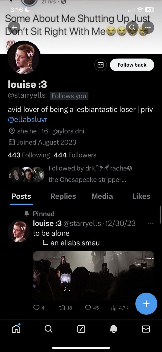 kens 🦷 (@truebluellie) / Posts / X