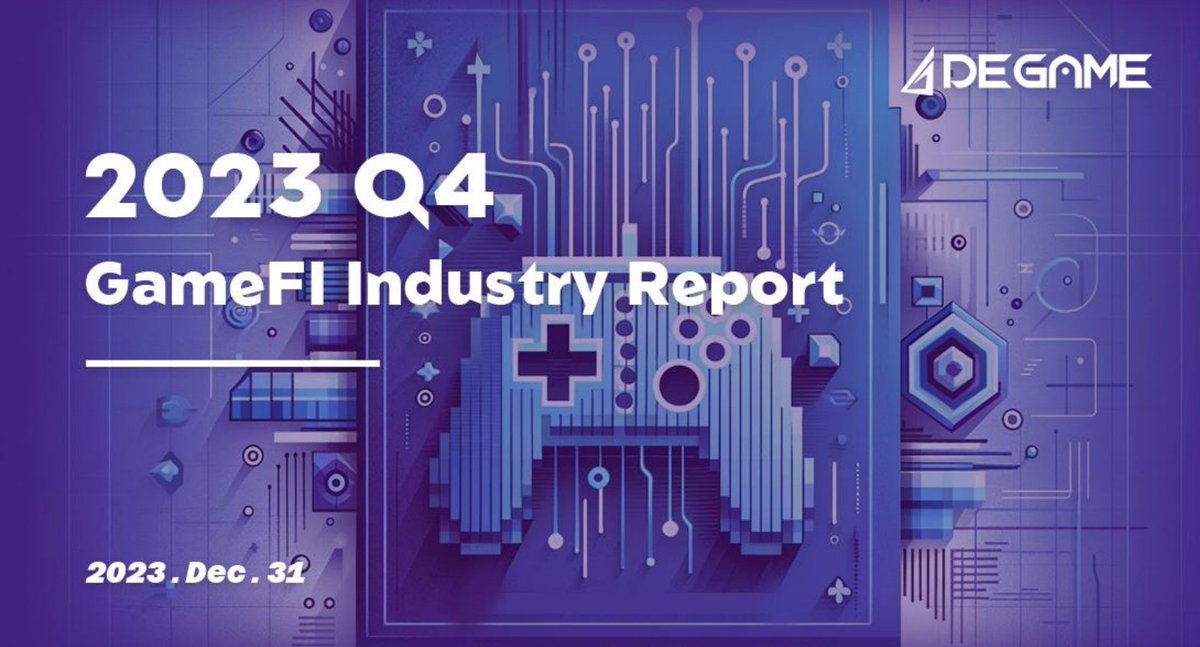 degame_l2y's tweet photo. 📊 Check out our comprehensive Q4 2023 GameFi industry report! 🚀

💫We dive deep into the performance of the GameFi industry, analyzing data on various chains, token liquidity, fundraising, and highlighting the hottest projects of #Bigtime & #Xpet. Don't miss the insights and trends shaping the future of Web3 gaming!

🔗 Read the full report here: https://t.co/cIZQ5D6CkR

#Web3gaming #BlockchainGaming #DeGame