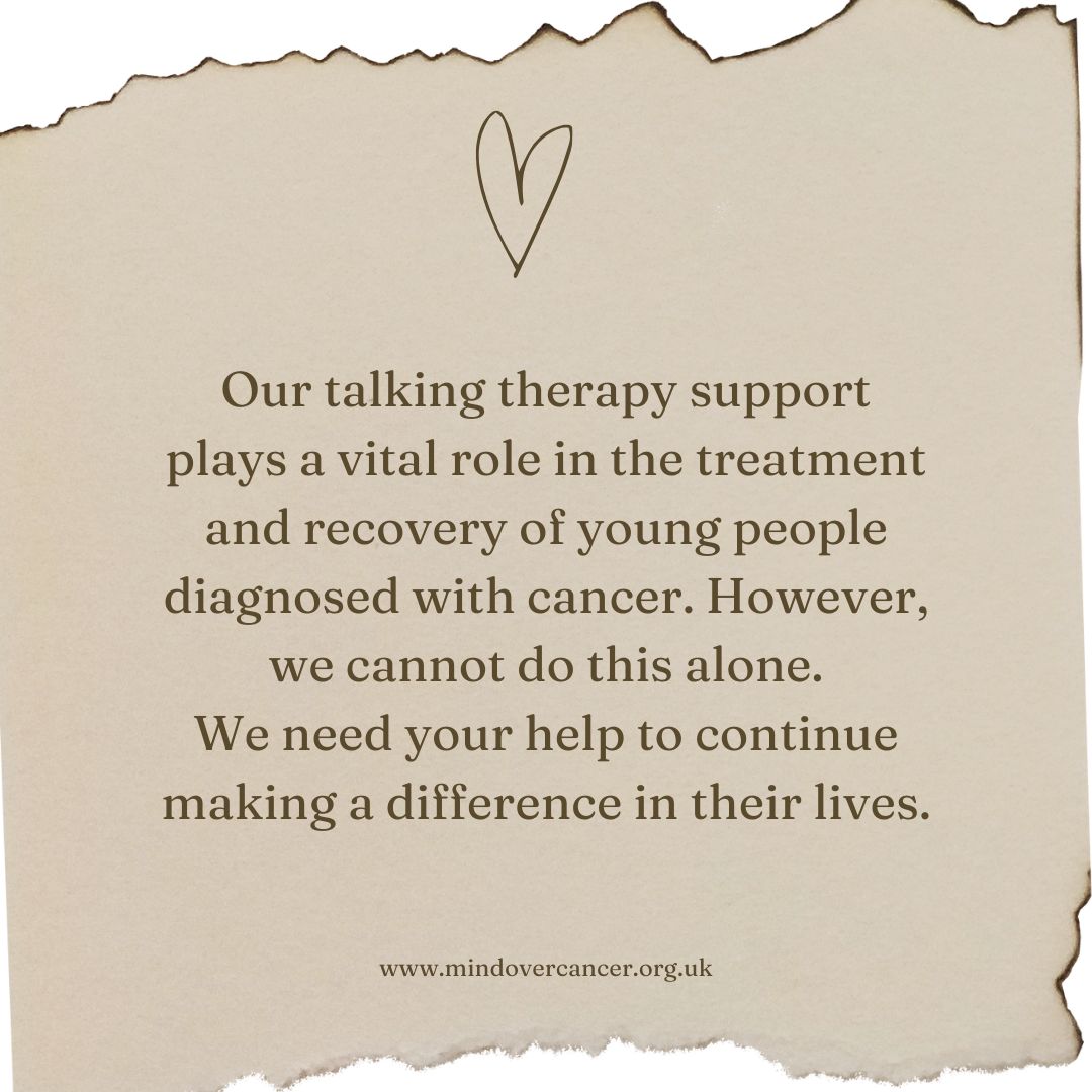 Can you help us achieve brilliant things in 2024? 

Come and be part of our journey in building this unique charity and delivering our much needed support for young people and their families. 

Let's change lives together.

#PleaseKeepTalking #TYACancer #ChildhoodCancer #Recovery