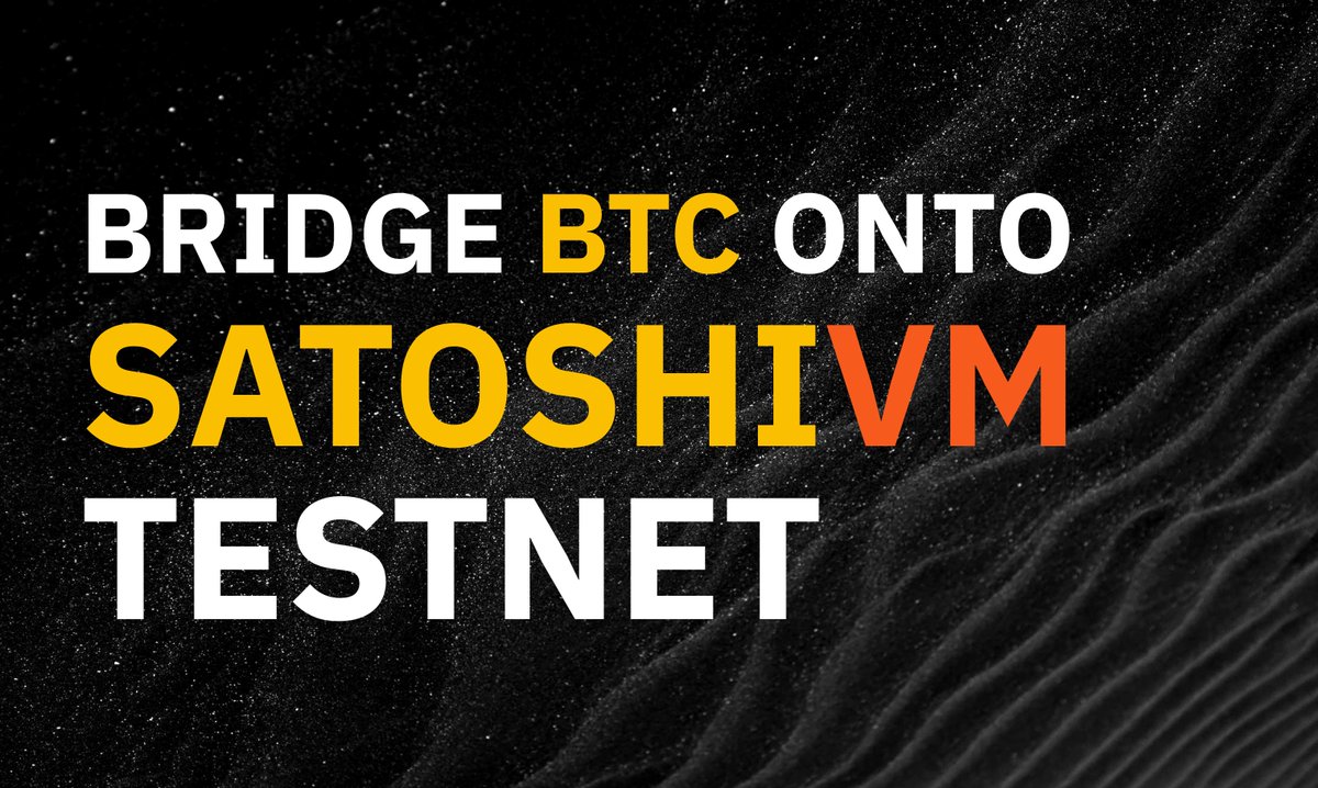 SatoshiVM tweet media
