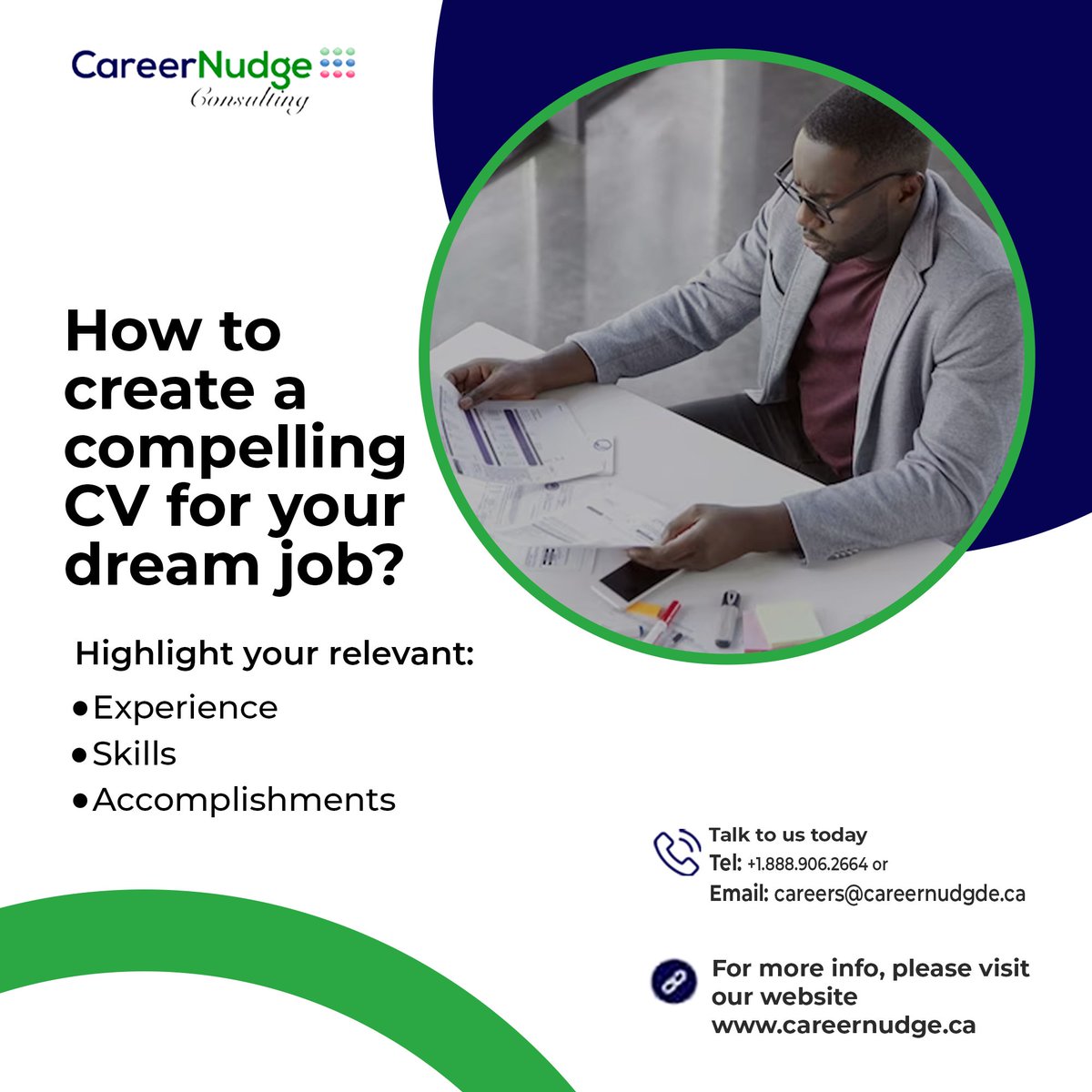 CareerNudge's tweet photo. Crafting your path to success! 🌟 Unlock the secrets to a compelling CV for your dream job and relocation journey. #CVSuccess #DreamJobJourney #RelocationReady #CareerCrafting https://t.co/HFyjwzIDgO