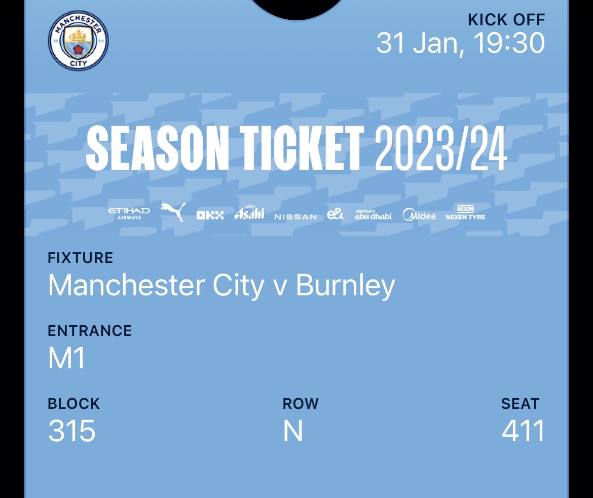 2 sat together for Burnley 315 £40 each <a href="/Ticketmancity/">Man City Tickets 🏆🏆🏆🏆</a>