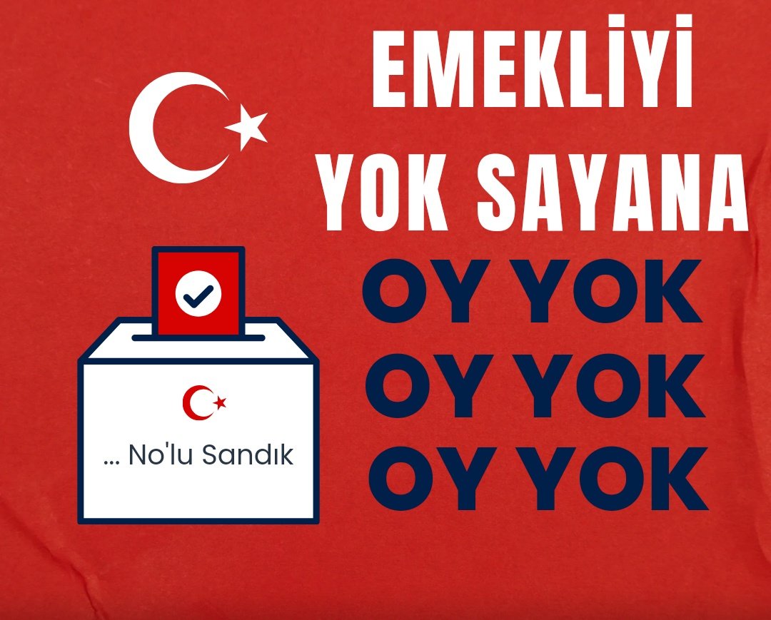 EYTLEVENTATACA1's tweet photo. BAŞLADIK
👇
#EmeklininCevabıSertOlacak

Açlık ve sefaletin sembolü haline gelen EMEKLİ, ayakta ve hayatta kalmanın Mücadelesinde

Emekli İNSANDIR

Onuruna yaraşır bir hayat yaşayamayan Emeklinin cevabı Sert, tavrı Net olacaktır.

#5binKısmiİçinSesVerin

@RTErdogan @isikhanvedat https://t.co/1b9CafXfyq