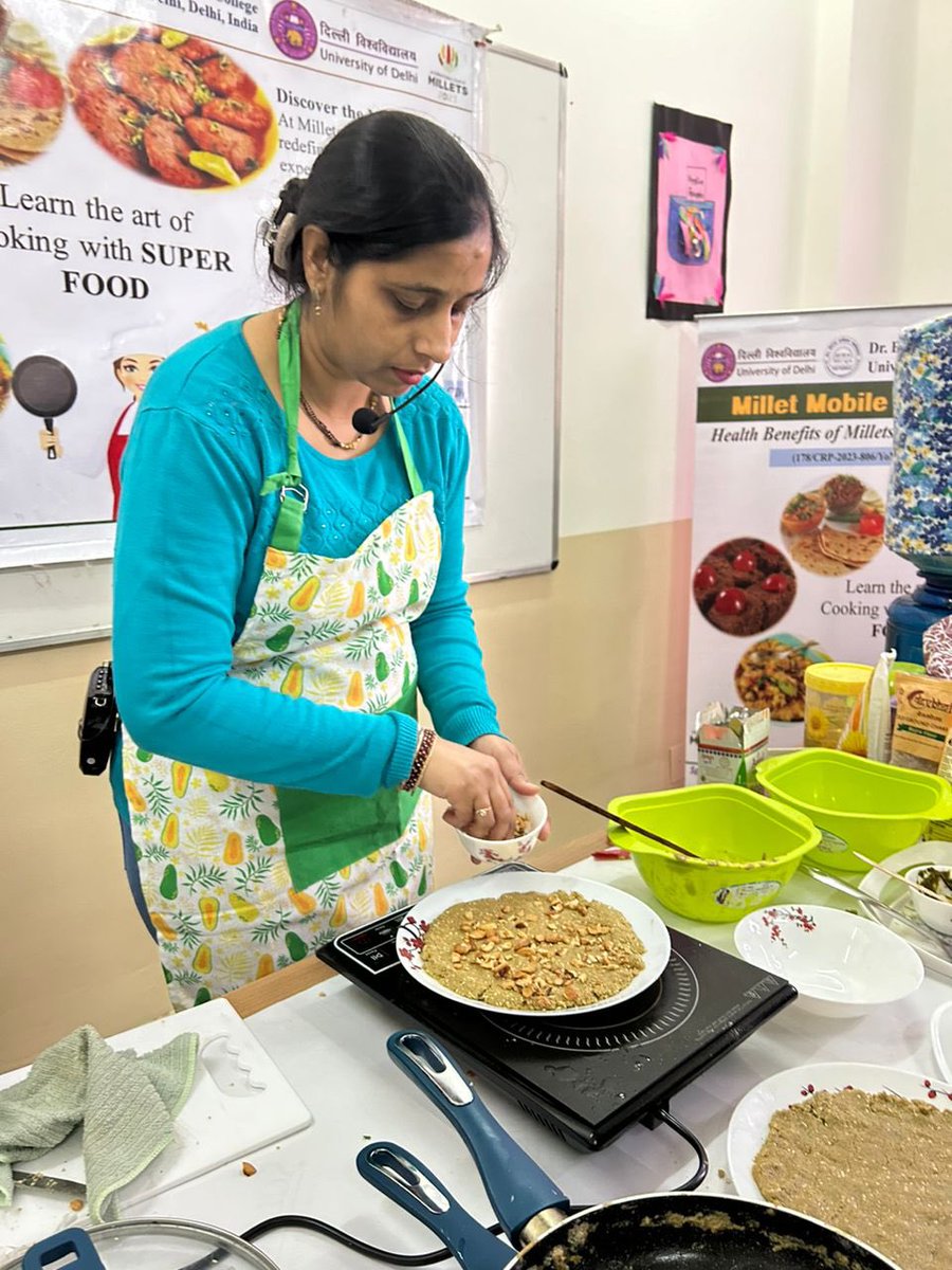 DrAjayRana's tweet photo. Embrace the Kudos to the collaboration with Department of Social Work, Dr. B. R. Ambedkar College, & Aditimahavidyalaya, Delhi University! Let's make millets a staple for a healthier routine!
#MilletsAwareness #HealthyLiving #AmityUniversity #ICSSR #BajraRecipes https://t.co/8QWqW4fKUw