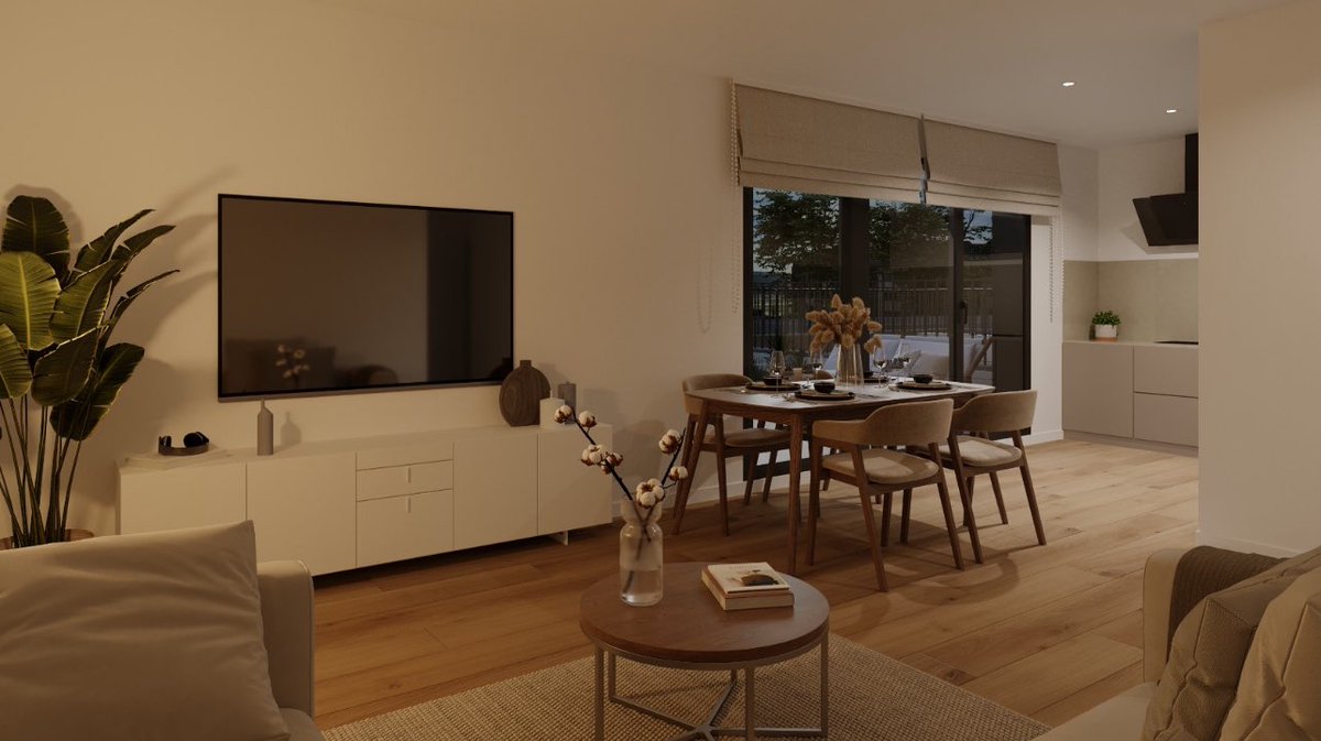 BaboonLab's tweet photo. #LightOFF &amp; #LightON

Encendemos las luces en el #salón con #cocina abierta de la promoción de #viviendas de #obranueva de #Terra, en #Burgos.
El éxito de venta de nuestros clientes es el éxito de #BaboonLab!

#ArchViz #PropTech #RealEstate #Deco #Decoration #LivingRoom #BIM #VR https://t.co/jdXUf2a6Rc