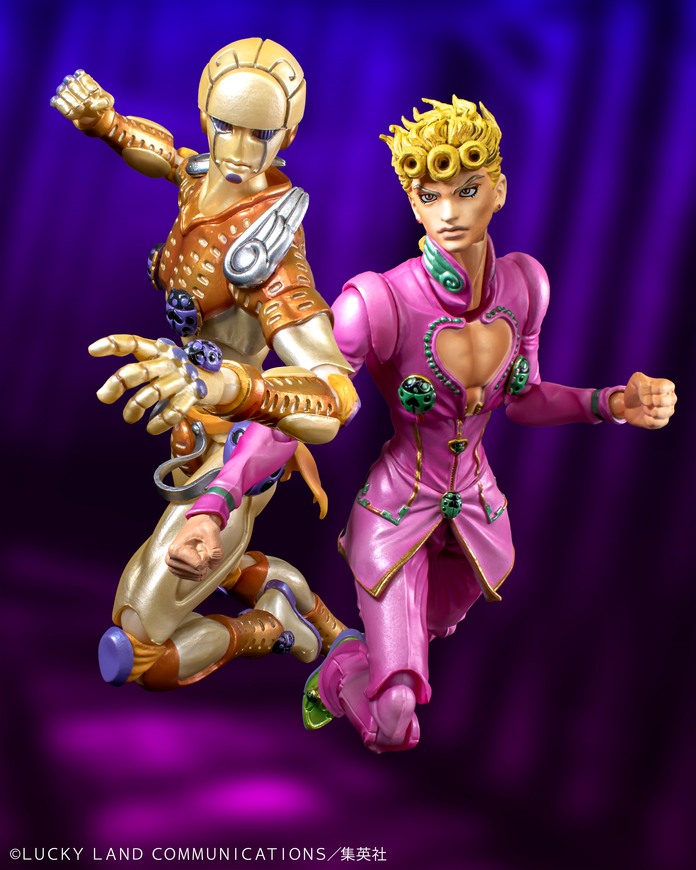 ジョジョ　メディコス　ジョルノセット 予約セット】超像可動『ジョジョの奇妙な冒険 第5部』「ジョルノ