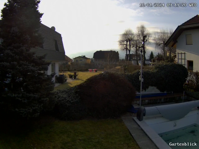 WWien10's tweet photo. Einen schönen Mittwoch aus #Villach in #Kärnten. Hoch #HANNELORE ist zwar schon seit Anfang der Woche präsent, heute wird es aber endlich auch einmal im Süden mit #Sonnenschein, dem ersten seit vergangenen Freitag, präsent. Aus Westen zieht aber schon wieder #Hochnebel auf. https://t.co/8XGpsRiNr6