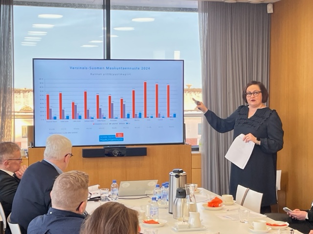 Hyviä uutisia: Yrittäjyyden merkitys kunnan elinvoimalle tunnistetaan varsinaissuomalaisissa kunnissa. Arviot yrittäjyysilmapiiristä sekä kunnan ja yrittäjien välisestä yhteistyöstä ovat parantuneet entisestään <a href="/HannaMunter/">Hanna Munter</a> <a href="/OP_Ryhma/">OP</a> #VSmaakunatennuste2024