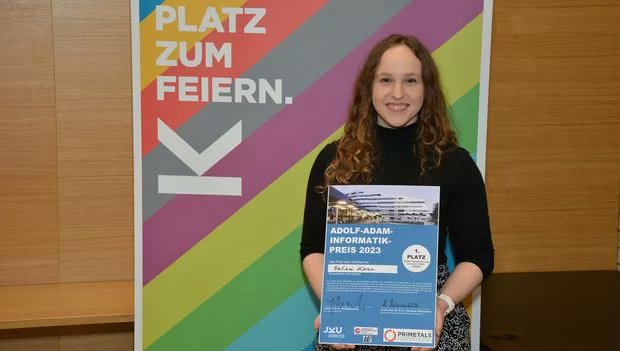 informatik_austria (@informatik_at) on Twitter photo Katrin Kern wins the Adolf Adam Prize for her master's thesis "JavaWiz" at <a href="/jkulinz/">JKU - Johannes Kepler Universität Linz</a>. She impressed 400 students who voted via mobile phones.
🏆Congratulations, Katrin! 🏆
bit.ly/3vqGtB7 Katrin Kern wins the Adolf Adam Prize for her master's thesis "JavaWiz" at <a href="/jkulinz/">JKU - Johannes Kepler Universität Linz</a>. She impressed 400 students who voted via mobile phones.
🏆Congratulations, Katrin! 🏆
bit.ly/3vqGtB7