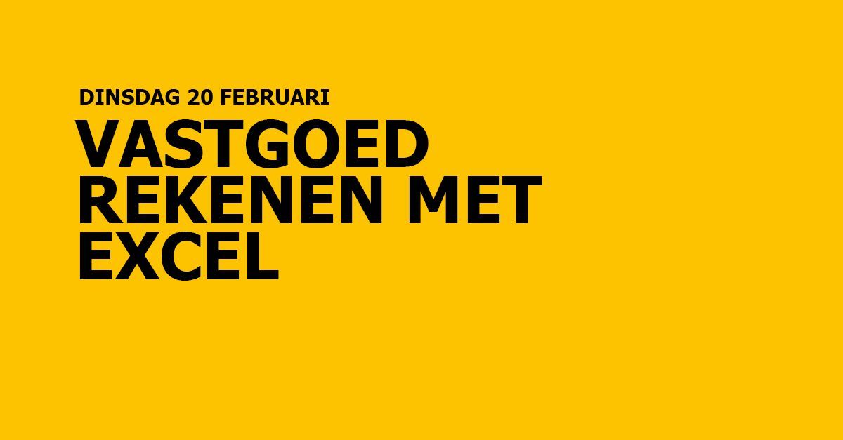 Kent u de basis van vastgoedrekenen al en wilt u zelf projecten financieel kunnen doorrekenen én optimaliseren? Dan is onze goed gewaardeerde cursus Vastgoedrekenen met Excel in Antwerpen zeer interessant. bit.ly/3tKz2Eu