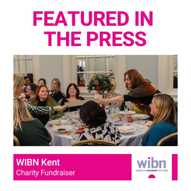 The members of WIBN Kent raised an incredible £1,300 at their Christmas charity lunch last year 🤩 Their fundraising success was featured in an article in South East Business magazine. Congratulations to all involved. #WomenInBusiness #Networking #WomenSupportingWomen