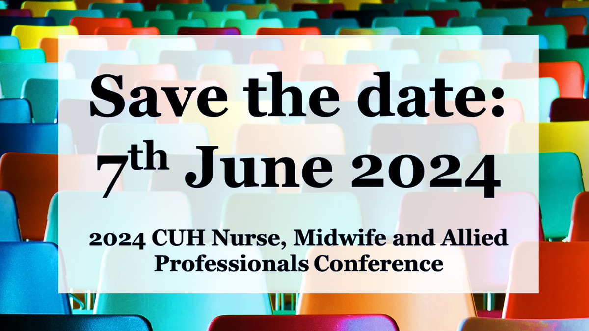CUH Nurse, Midwife & AHP Research tweet media