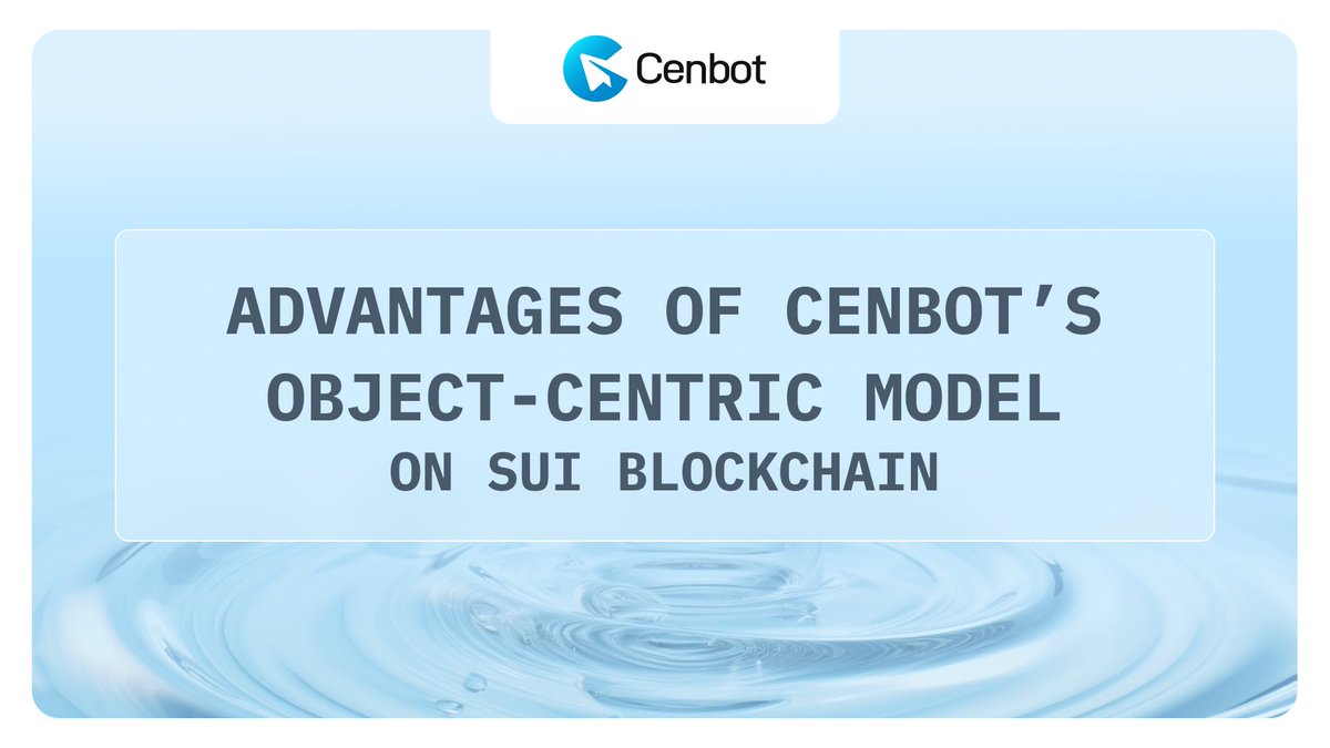 CenbotOrg's tweet photo. π Dive into the innovative core of #Cenbot - built on the @SuiNetwork
π‘ Experience:
β
Parallel Execution
β
Sub-Second Finality
β
Dynamic On-Chain Assets
Your crypto journey just got an upgrade with Cenbot's efficiency and user-centric designπ
#CENBOT #Community #Sui https://t.co/ZxnWUHDyxa