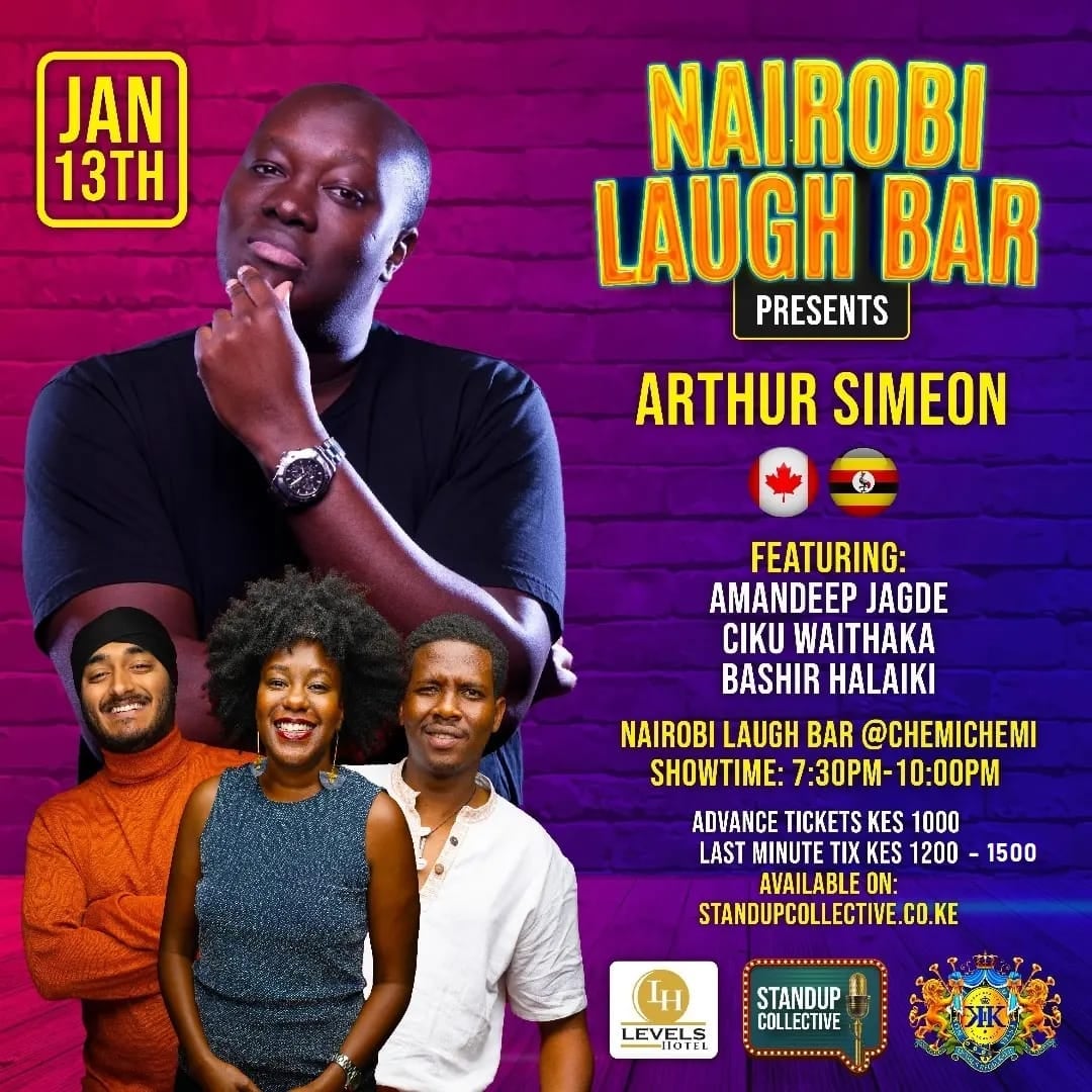 What's up guys. I'll be hosting this show on Saturday featuring some of the best comedy acts in Nairobi and a very special Headliner coming all the way from Canada 🇨🇦 via Uganda 🇺🇬.

Tickets are already on sale <a href="/Standupcollectv/">Standup Collective Kenya</a> .

Grab your tickets now 🤝