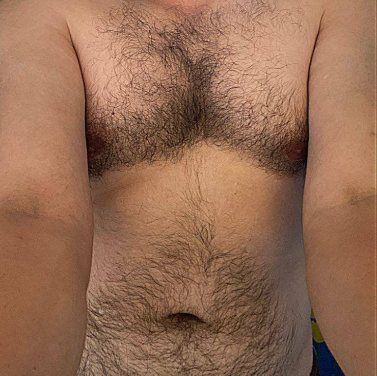 ¿Te voy a gustar con mis chichis de gorila vieja y mi panza peluda?