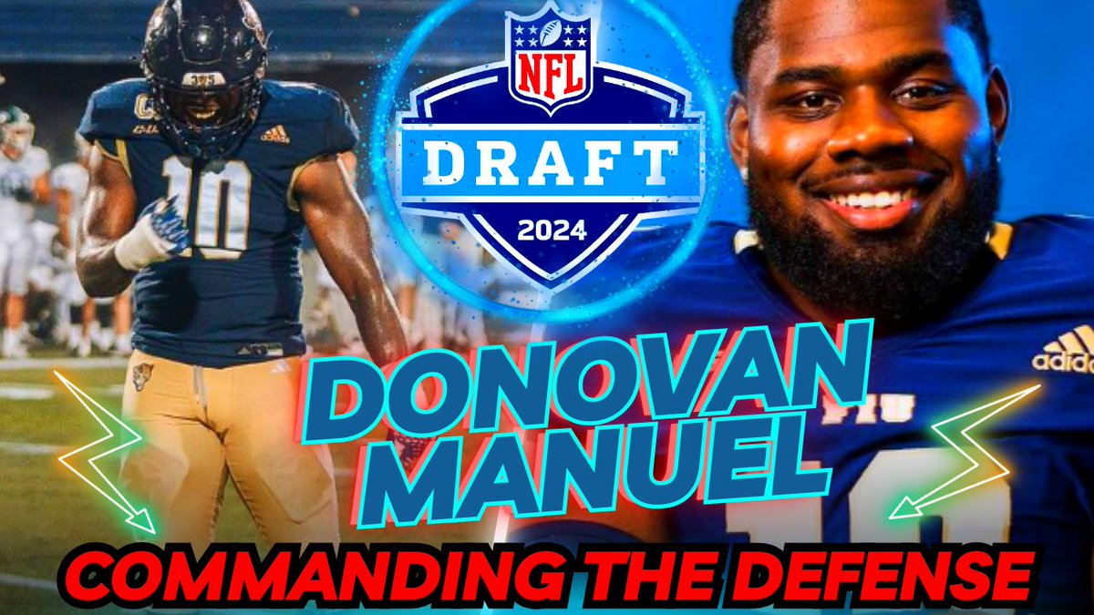 C/O out my interview with 2024 #NFLDraft Prospect DONOVAN MANUEL. The Dynamic LB Dominated in College, and is now ready for the #NFL LINK: youtube.com/watch?v=SiTgfh… @DonManuel27 @FIUAthletics @FIUFootball @FIU #FIU