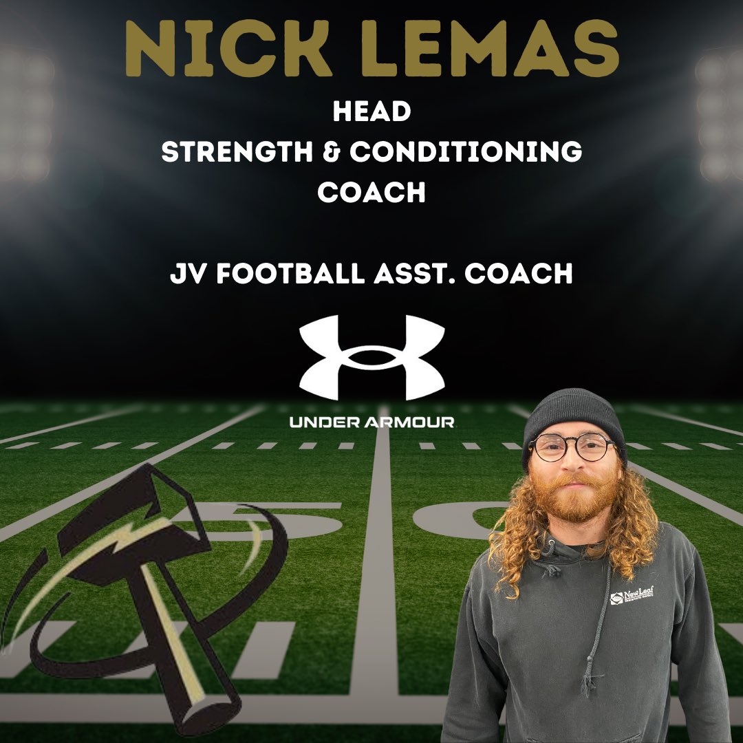 Happy to announce we’ve brought in Coach Lemas as our Strength &amp; Conditioning Coach. 

It’s exciting to see the attention to detail, structure, &amp; energy that he brings to our weight room. Kids are excited &amp; enjoying the knowledge and routines he brings. 
Welcome, Coach!
#ALLIN
