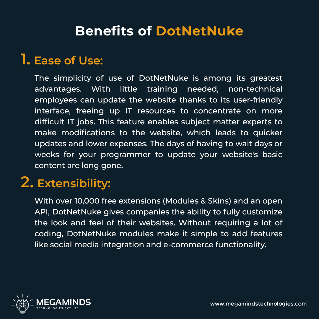 megamindstechno's tweet photo. Businesses all over the world rely on DotNetNuke, or DNN for short, as a robust Content Management System (CMS) to handle their online presence.

Read more here - https://t.co/hDSQb8HTsy

#dotnet #dotnetnuke #microsoft https://t.co/Jv0m7uhXxB