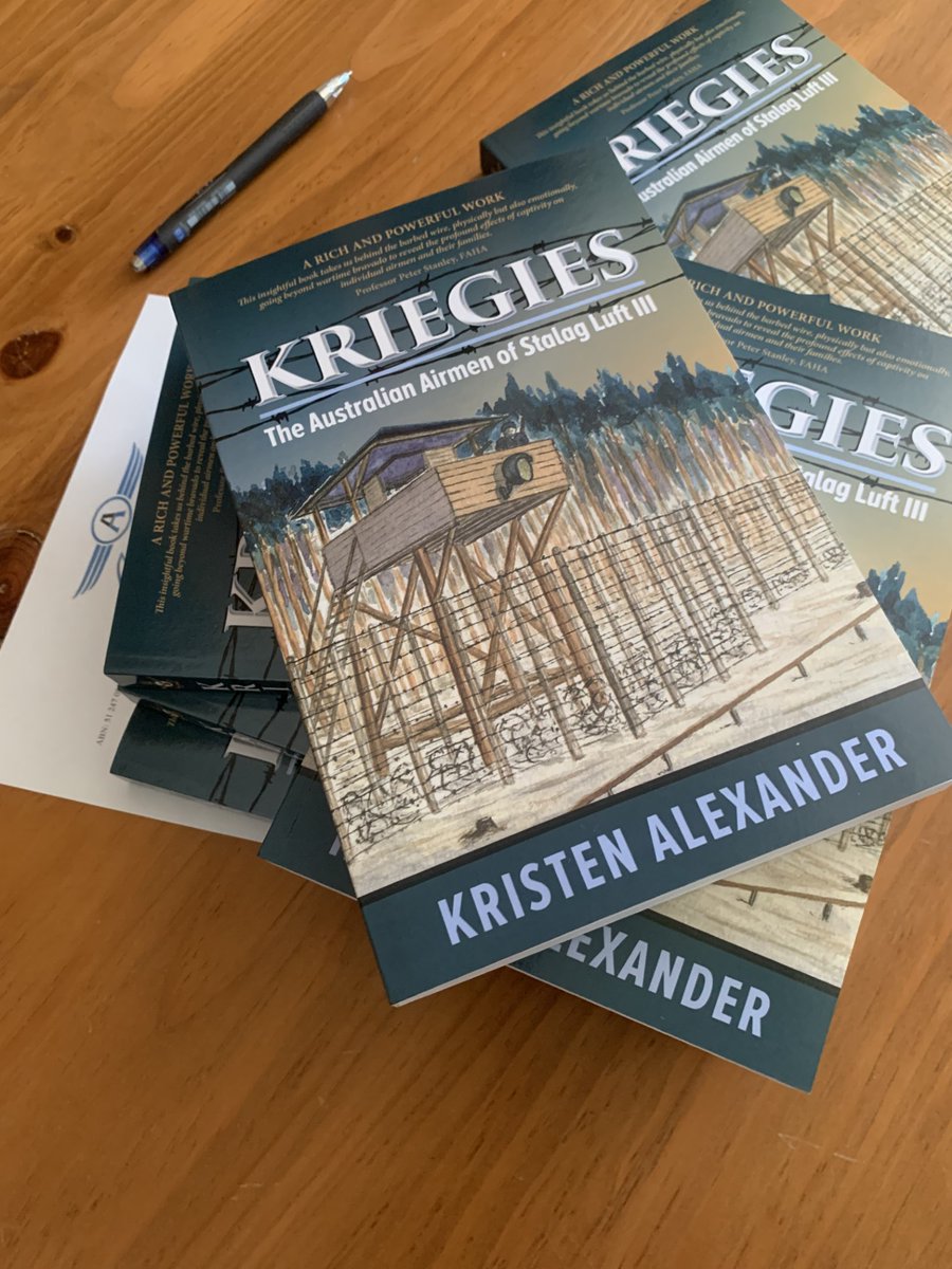 The power of good reviews! More orders for Kriegies to post off (signed, of course).