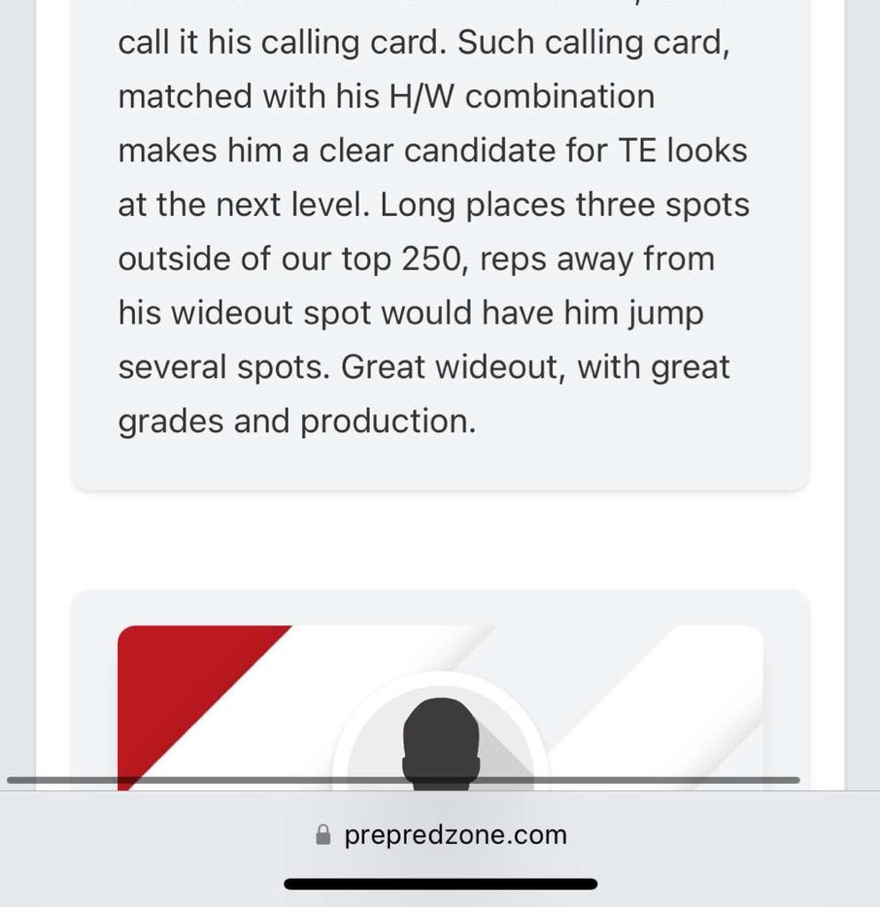 Thank you @PRZPAvic <a href="/PrepRedzonePA/">Prep Redzone Pennsylvania</a> for the write up!
Continuing to improve this offseason!!
<a href="/camphillfb/">Camp Hill Football www.camphillfootball.com</a> <a href="/timbigelow/">Tim Bigelow</a> <a href="/ClayLep/">Clay_Lepley</a> 

prepredzone.com/2024/01/new-pa…