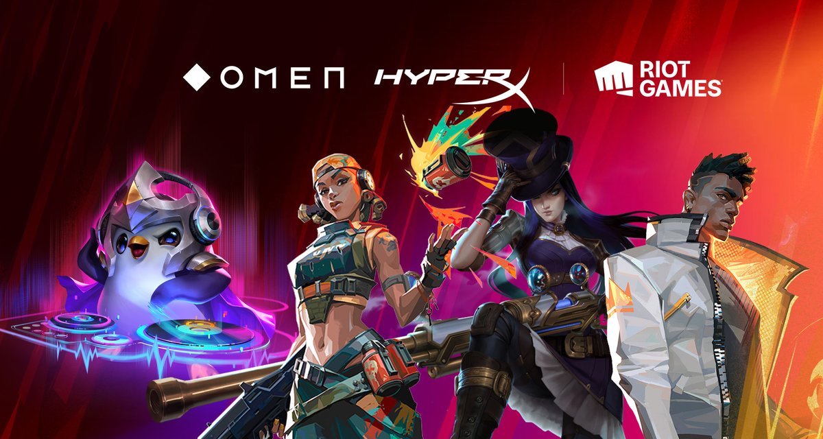 riotgames's tweet photo. We are committed to finding partnerships that make it better to be a player. We're now an @OMENbyHP @HyperX shop. 🙌 https://t.co/rd4l2d7Qn5