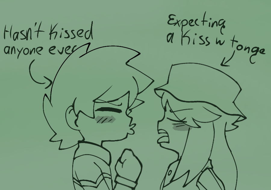 cookieofwaffle's tweet photo. I didn't like the result- jajja

#conflictshipping https://t.co/gfGYxLau4S