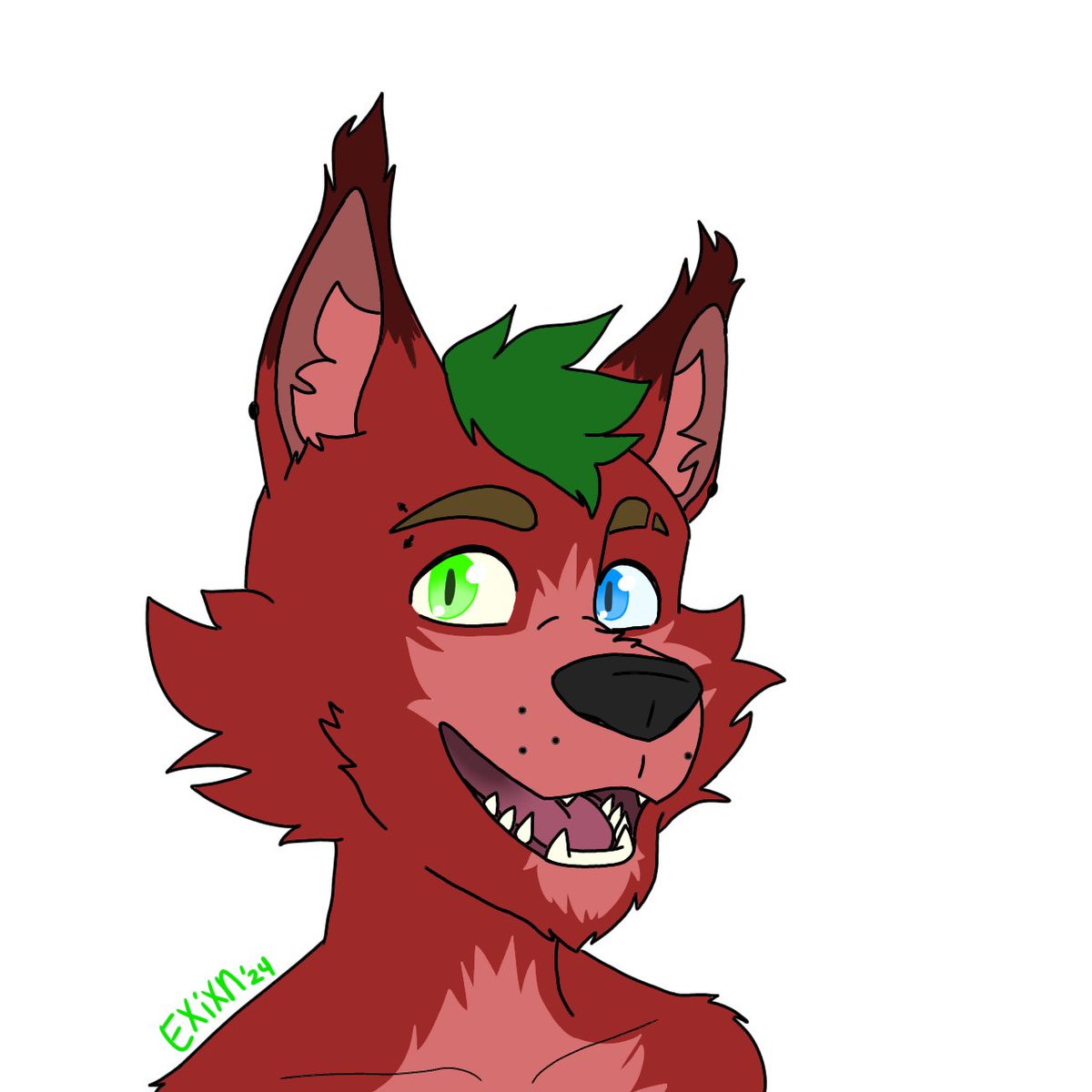 exixn's tweet photo. Bark Bark Woof Woof, headshot time~ https://t.co/O92AHShyhF