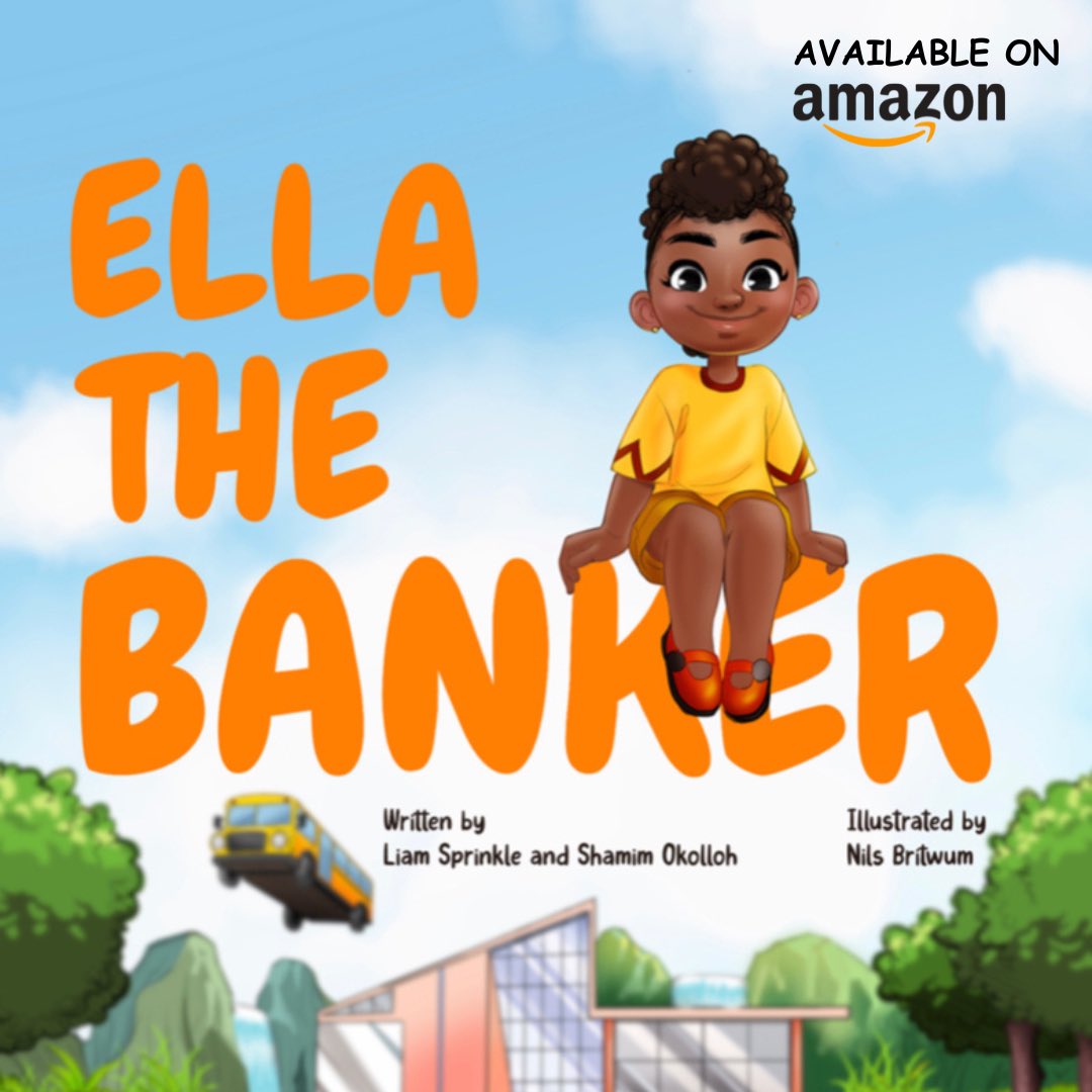 ShamimOkolloh's tweet photo. My son Liam and I did a thing. We co-authored out first children’s book inspired by my daughter Ella. https://t.co/LDQuFLbYqx