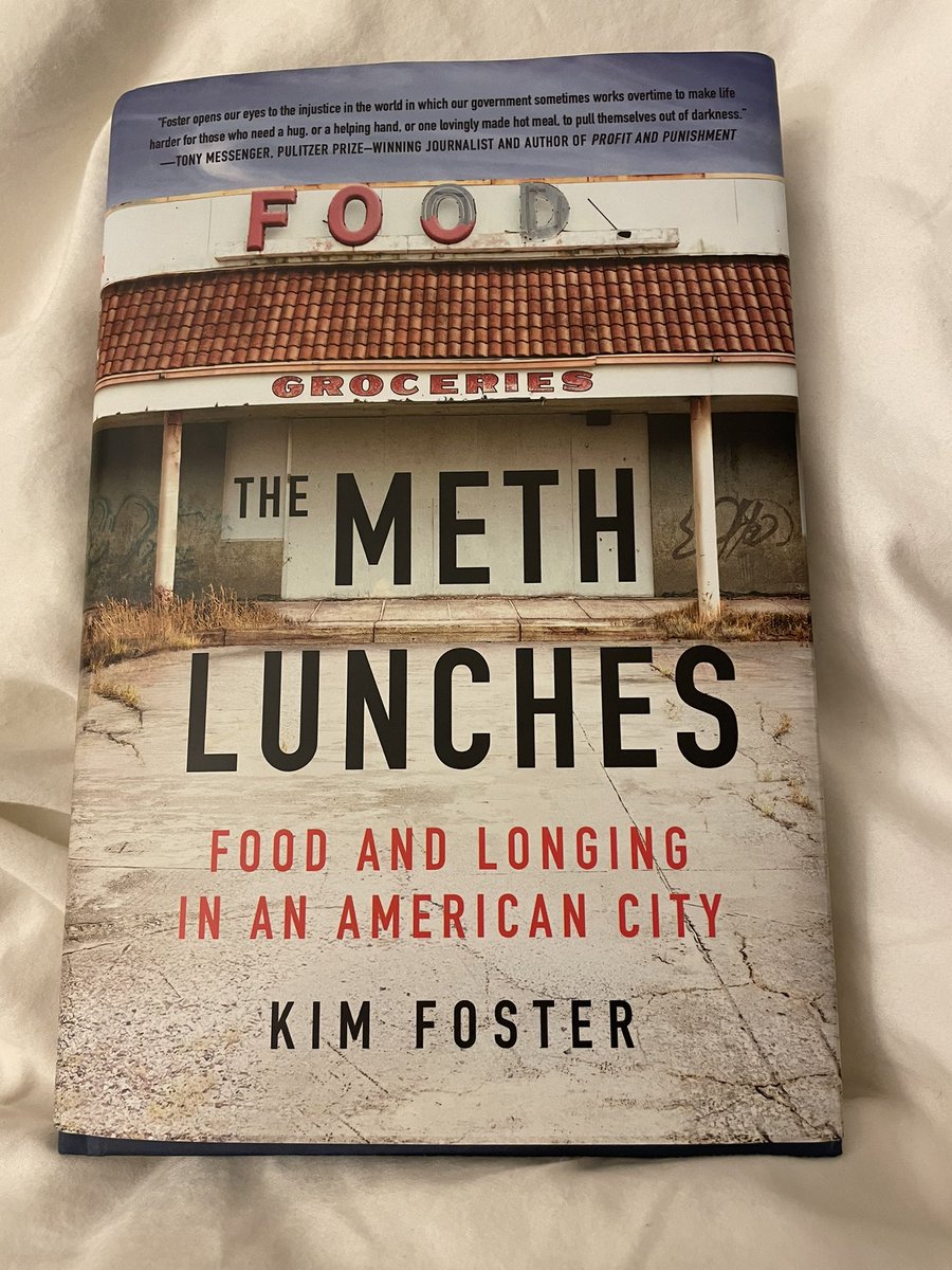 The Meth Lunches by @KimintheWest is a must read. Whether or not you’re in Vegas, it’s a window into American society. Every chapter is a captivating gut punch that explains, through tales of people & food, the root of what’s happening around us. Drugs, housing, foster care…