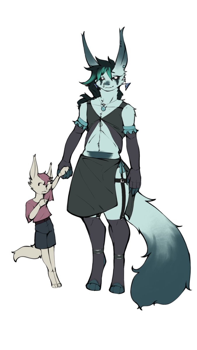 AzuriaTerrusa's tweet photo. @IchorSkull Thanks for the chance, ‘ere ya goooo! Sorry I dont have updated refs for the other two atm, hope that’s alright! https://t.co/YNLHBwFVDp