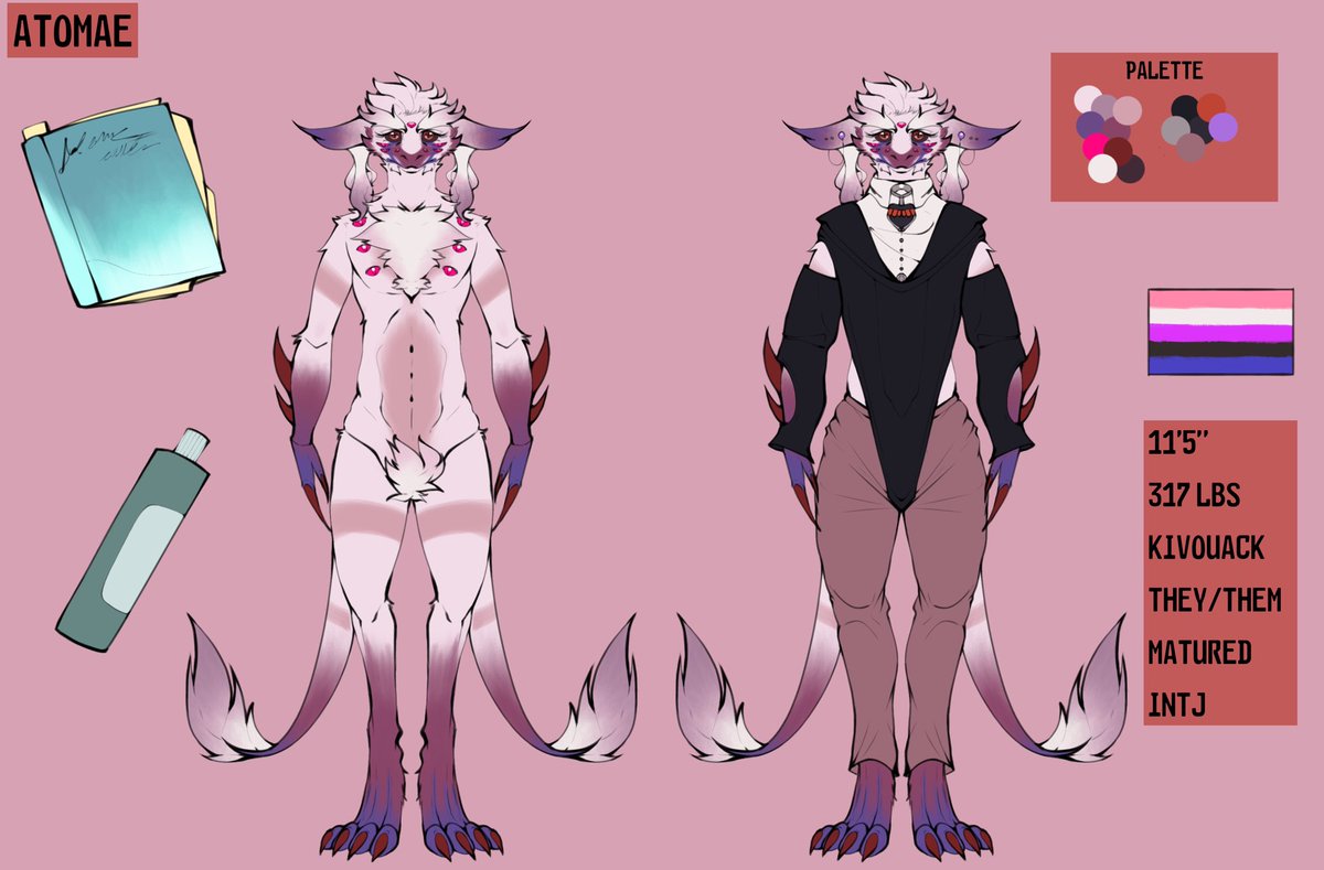 AzuriaTerrusa's tweet photo. @IchorSkull Thanks for the chance, ‘ere ya goooo! Sorry I dont have updated refs for the other two atm, hope that’s alright! https://t.co/YNLHBwFVDp