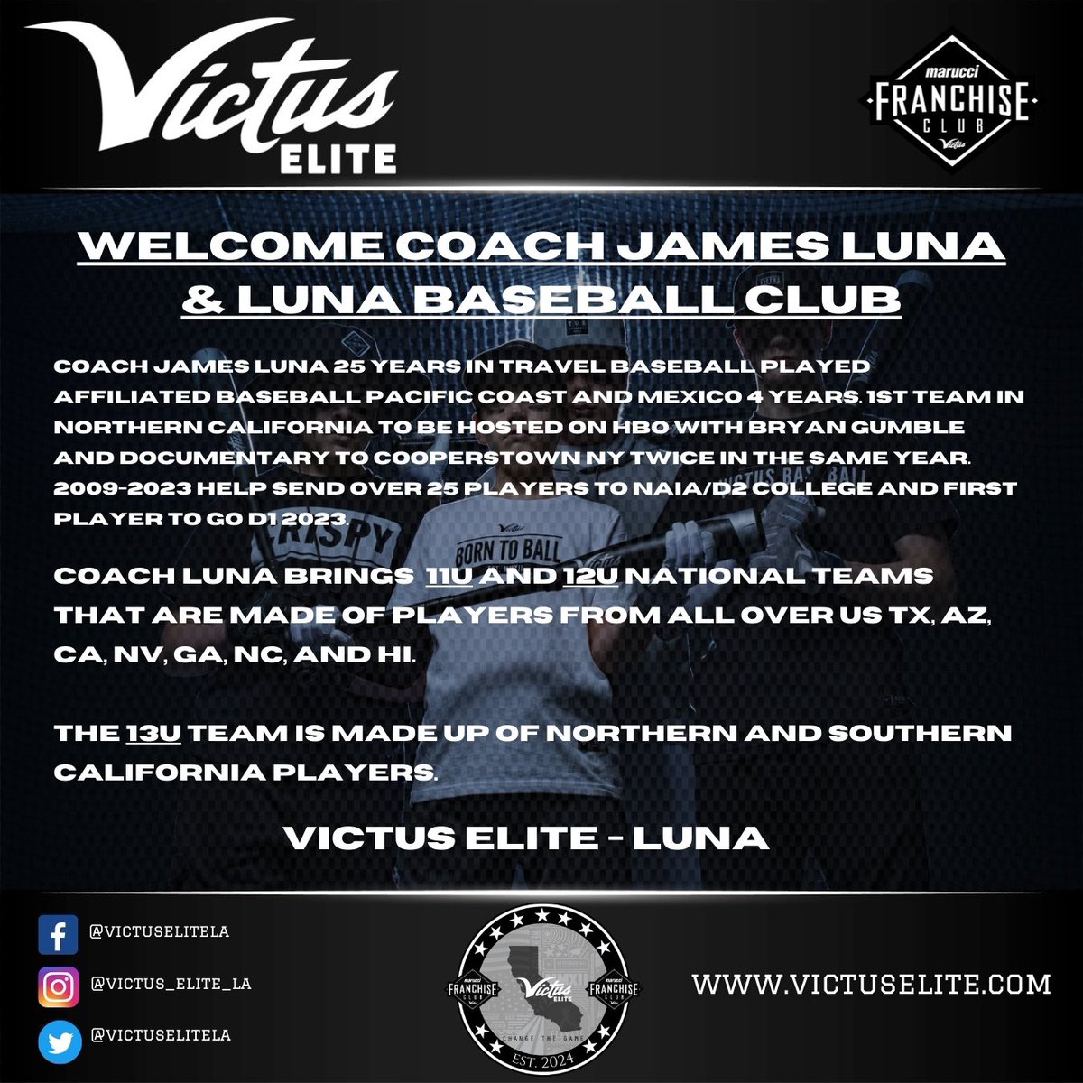 Welcome to the family Coach Luna! #TrustTheProcess #changethegame