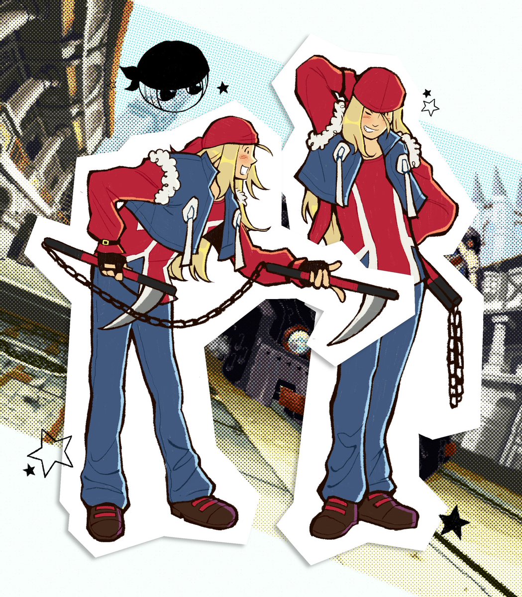 aquamanutau's tweet photo. hey axl heads 😻 #guiltygear #illyria https://t.co/i8OAFmepQL